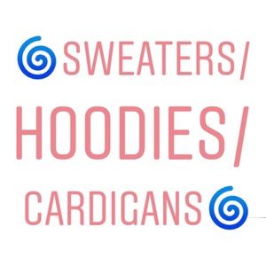 SWEATERS/HOODIES/CARDIGANS